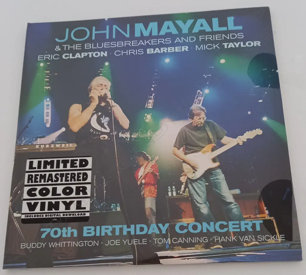 John Mayall & The Bluesbreakers, 70th Birthday Concert, (Sealed Album) Image 1++